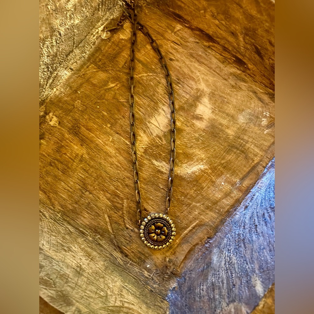 Sabika Vintage copper Pendant Necklace